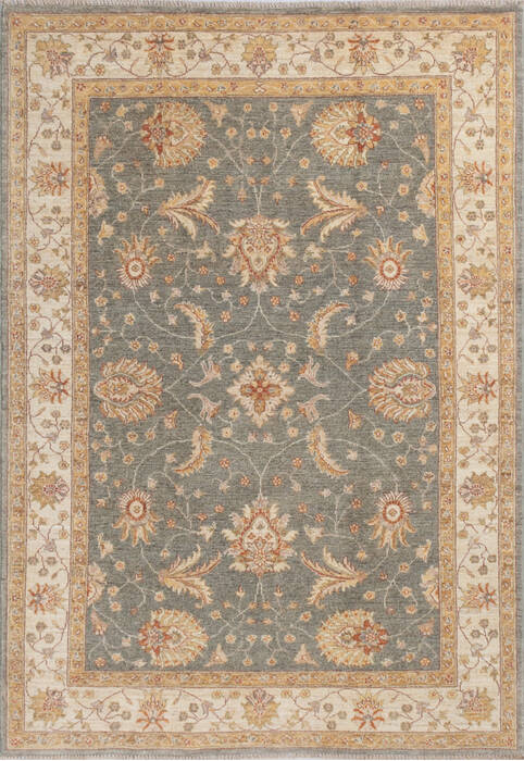 Chobi Green Hand Knotted 56 X 80 Area Rug 700-145564 Image 0