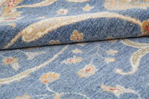 Chobi Grey Hand Knotted 68 X 97 Area Rug 700-145567 Image 5