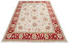 Chobi Beige Hand Knotted 68 X 99 Area Rug 700-145568 Thumb 1