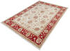 Chobi Beige Hand Knotted 68 X 99 Area Rug 700-145568 Thumb 2