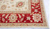 Chobi Beige Hand Knotted 68 X 99  Area Rug 700-145568 Thumb 4