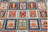 Chobi Blue Hand Knotted 81 X 101 Area Rug 700-145573 Thumb 3
