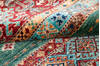 Chobi Green Hand Knotted 58 X 80 Area Rug 700-145578 Thumb 5