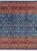 Chobi Blue Hand Knotted 411 X 65  Area Rug 700-145580 Thumb 0