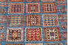 Chobi Blue Runner Hand Knotted 26 X 84  Area Rug 700-145581 Thumb 3