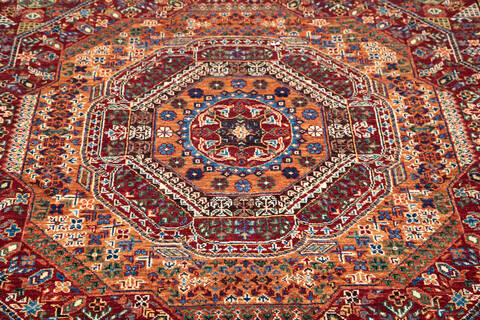 Chobi Red Hand Knotted 56 X 80 Area Rug 700-145587 Image 3