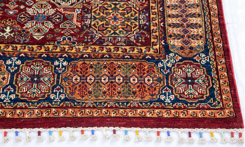Chobi Red Hand Knotted 56 X 80 Area Rug 700-145587 Image 4