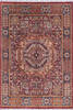 Chobi Red Hand Knotted 56 X 80 Area Rug 700-145587 Thumb 0