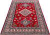 Kazak Red Hand Knotted 59 X 81  Area Rug 700-145590 Thumb 1