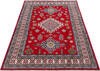 Kazak Red Hand Knotted 59 X 81 Area Rug 700-145590 Thumb 1