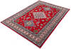 Kazak Red Hand Knotted 59 X 81  Area Rug 700-145590 Thumb 2