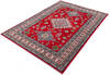 Kazak Red Hand Knotted 59 X 81 Area Rug 700-145590 Thumb 2