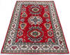 Kazak Red Hand Knotted 42 X 57 Area Rug 700-145594 Thumb 1