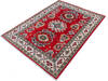 Kazak Red Hand Knotted 42 X 57 Area Rug 700-145594 Thumb 2