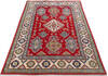 Kazak Red Hand Knotted 56 X 710  Area Rug 700-145595 Thumb 1