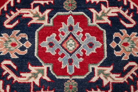 Kazak Red Hand Knotted 411 X 70 Area Rug 700-145596 Image 4
