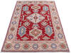 Kazak Red Hand Knotted 411 X 69  Area Rug 700-145597 Thumb 1