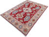 Kazak Red Hand Knotted 411 X 69  Area Rug 700-145597 Thumb 2