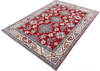 Kazak Red Hand Knotted 50 X 610 Area Rug 700-145598 Thumb 2