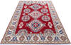 Kazak Red Hand Knotted 50 X 67  Area Rug 700-145599 Thumb 1