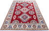 Kazak Red Hand Knotted 50 X 67  Area Rug 700-145599 Thumb 1