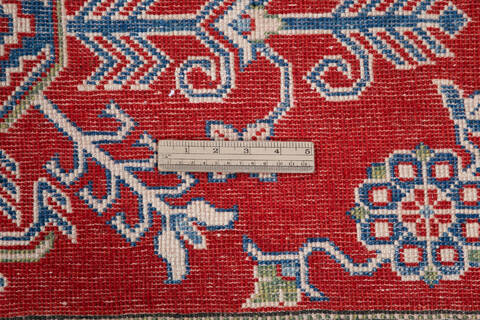 Kazak Red Hand Knotted 53 X 70 Area Rug 700-145600 Image 6