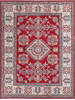 Kazak Red Hand Knotted 53 X 70  Area Rug 700-145600 Thumb 0