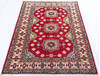 Kazak Red Hand Knotted 310 X 59  Area Rug 700-145602 Thumb 1
