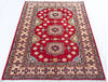 Kazak Red Hand Knotted 310 X 59 Area Rug 700-145602 Thumb 1