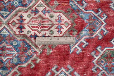 Kazak Red Hand Knotted 310 X 62 Area Rug 700-145604 Image 6