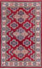 Kazak Red Hand Knotted 310 X 62  Area Rug 700-145604 Thumb 0