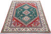 Kazak Green Hand Knotted 58 X 80  Area Rug 700-145607 Thumb 1