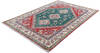 Kazak Green Hand Knotted 58 X 80 Area Rug 700-145607 Thumb 2