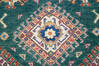 Kazak Green Hand Knotted 58 X 80  Area Rug 700-145607 Thumb 4