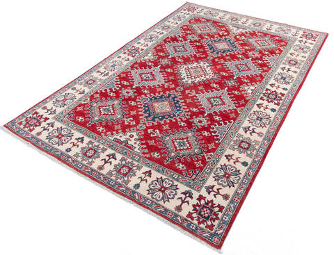 Kazak Red Hand Knotted 66 X 911 Area Rug 700-145610 Image 2