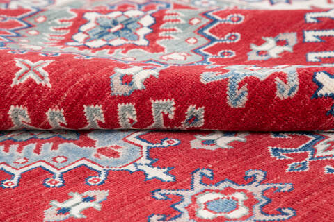 Kazak Red Hand Knotted 66 X 911 Area Rug 700-145610 Image 5