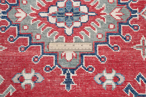 Kazak Red Hand Knotted 66 X 911 Area Rug 700-145610 Image 6