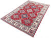 Kazak Red Hand Knotted 66 X 911 Area Rug 700-145610 Thumb 2