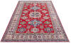 Kazak Red Hand Knotted 69 X 910  Area Rug 700-145611 Thumb 1
