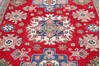 Kazak Red Hand Knotted 69 X 910  Area Rug 700-145611 Thumb 3