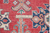Kazak Red Hand Knotted 69 X 910  Area Rug 700-145611 Thumb 6
