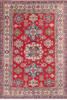 Kazak Red Hand Knotted 69 X 910  Area Rug 700-145611 Thumb 0