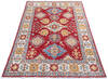 Kazak Red Hand Knotted 411 X 71  Area Rug 700-145617 Thumb 1
