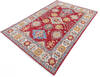Kazak Red Hand Knotted 411 X 71 Area Rug 700-145617 Thumb 2