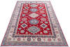 Kazak Red Hand Knotted 68 X 100  Area Rug 700-145620 Thumb 1