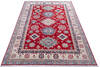 Kazak Red Hand Knotted 68 X 100 Area Rug 700-145620 Thumb 1