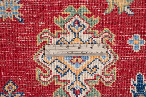 Kazak Red Hand Knotted 68 X 98 Area Rug 700-145621 Image 6