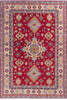 Kazak Red Hand Knotted 68 X 98  Area Rug 700-145621 Thumb 0
