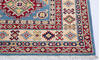 Kazak Blue Hand Knotted 34 X 411 Area Rug 700-145622 Thumb 4
