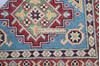 Kazak Blue Hand Knotted 34 X 411  Area Rug 700-145622 Thumb 6